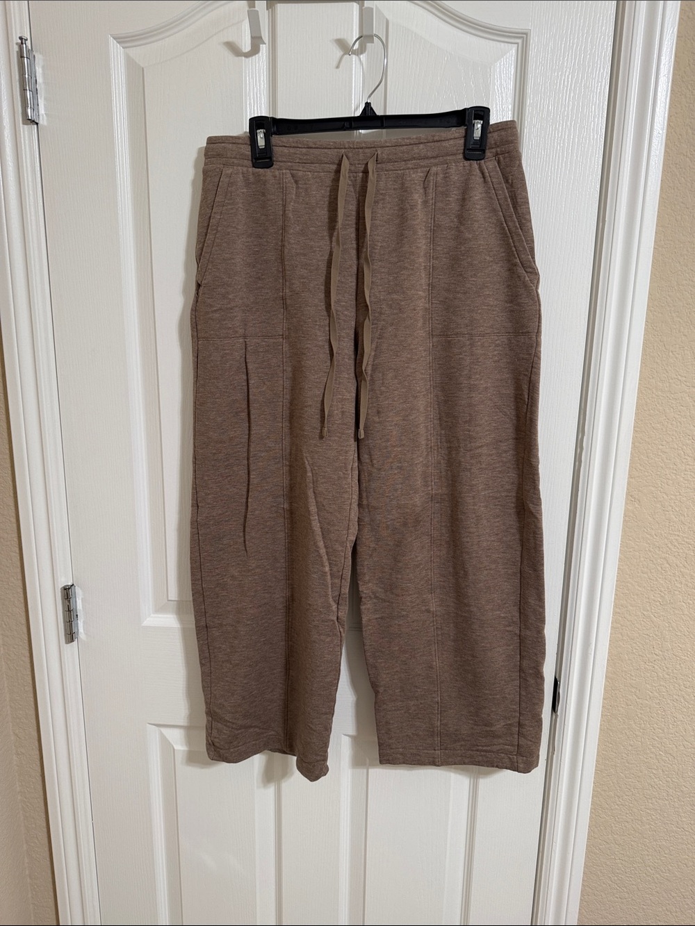 Women’s Brown Drawstring - Cozy Everyday Sweat Pants